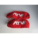 Housses d'amortisseurs ATV WEAR rouge honda stock trx 450