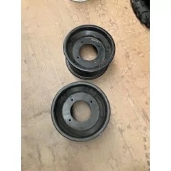 paire de jante noire 4x144 10x5