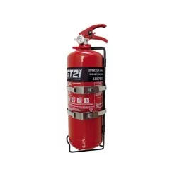 Extincteur main acier mécanique 2Kg poudre