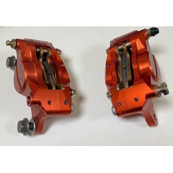 Paire d'étrier de frein Béringer Polaris outlaw rouge occasion