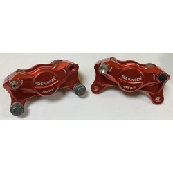 Paire d'étrier de frein Béringer Polaris outlaw rouge occasion