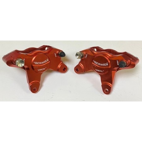 paire d'étrier avant rouge Beringer TRX 450