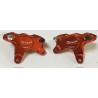 paire d'étrier avant rouge Beringer TRX 450