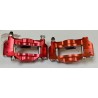 paire d'étrier avant rouge Suzuki LTR