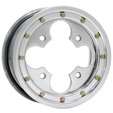 JANTE ALU DWT 10X8 3+5 ENTRAXE 4X110 BEADLOCK SHAMROCK (écrou conique)