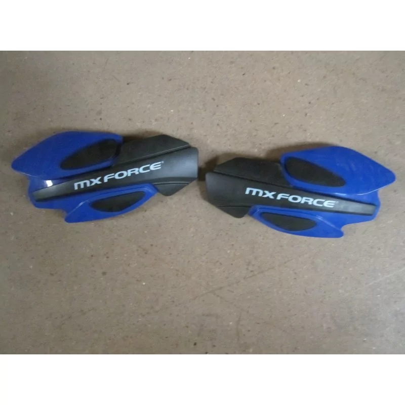 Proteges mains MX FORCE bleu et noir Proteges mains MX FORCE bleu et noir