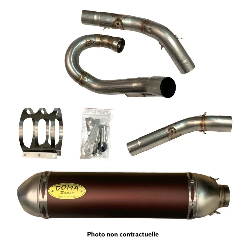 ligne complète Doma Bomb KTM 450 SXF 2010 ligne complète Doma Bomb KTM 450 SXF 2010