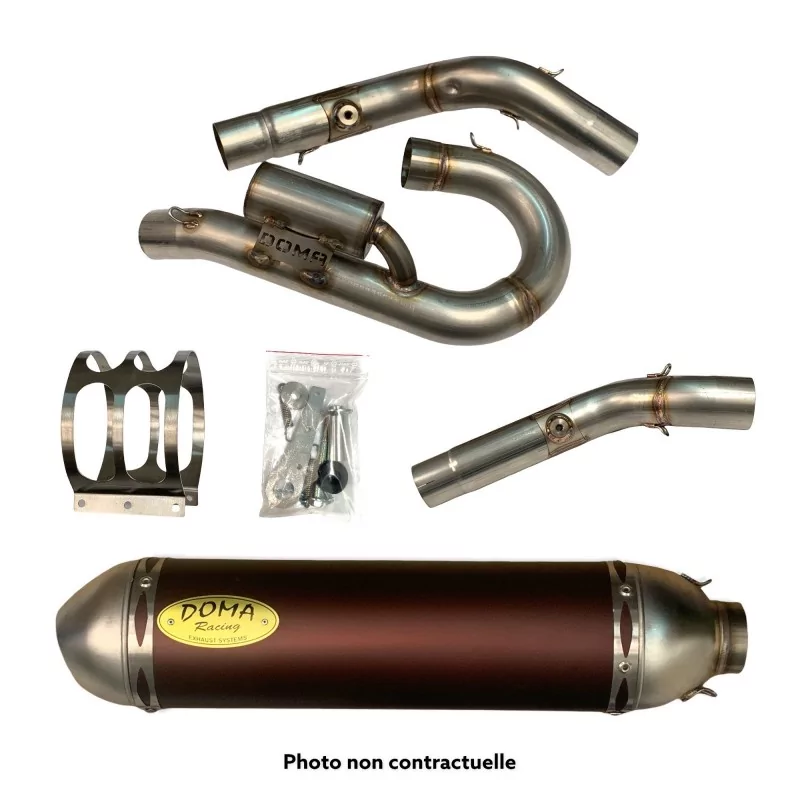 Ligne complète Doma Bomb KTM 450 SXF 2009 Ligne complète Doma Bomb KTM 450 SXF 2009