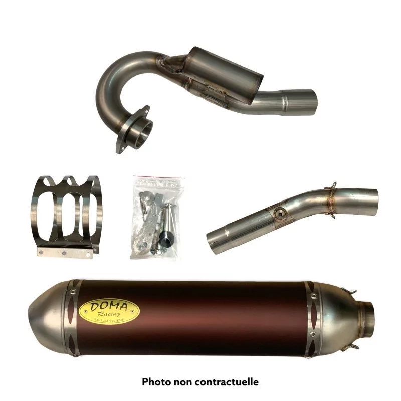 Ligne complète Doma Bomb Suzuki RMZ 2009 Ligne complète Doma Bomb Suzuki RMZ 2009