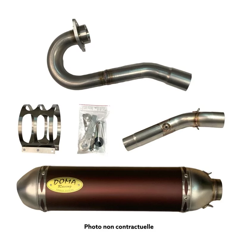 Ligne complète Doma Suzuki RMZ 250 2010-2013 Ligne complète Doma Suzuki RMZ 250 2010-2013