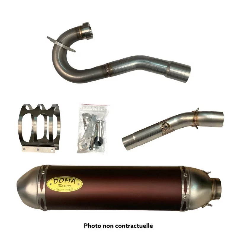 Ligne complète Doma Suzuki RMZ 250 2007-2009 Ligne complète Doma Suzuki RMZ 250 2007-2009