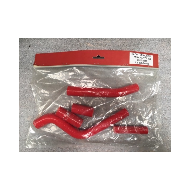 KIT DURITES RADIATEURS LS DESIGN ROUGE YZF 250 10 - 13