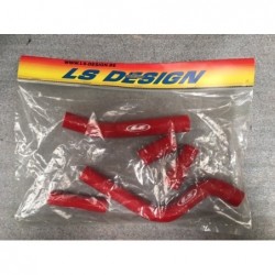 KIT DURITES RADIATEURS LS DESIGN ROUGE YZF 250 10 - 13