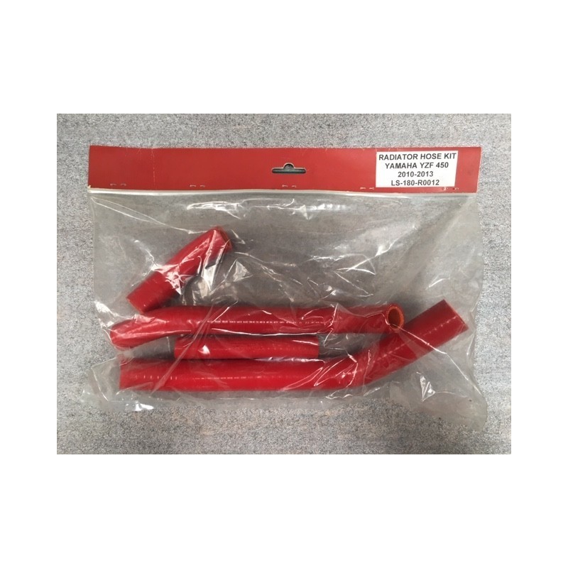 KIT DURITES RADIATEURS LS DESIGN ROUGE YZF 450 10 - 13