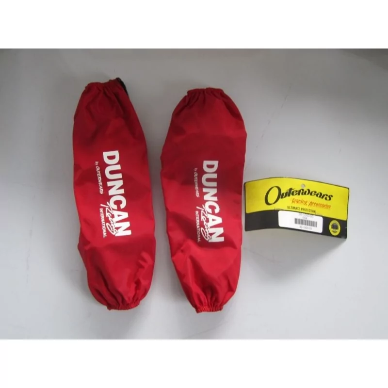 Housses d'amortisseurs DUNCAN RACING rouge Housses d'amortisseurs DUNCAN RACING rouge