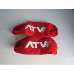 Housses d'amortisseurs ATV WEAR rouge honda stock trx 450