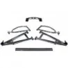 TRAIN AVANT LONE STAR YFZ450R LONGUE COURSE +3/8 CHROME