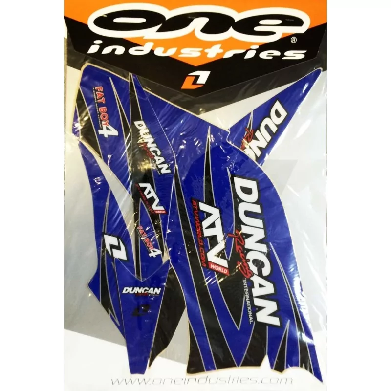 KIT DECO DUNCAN RACING 250 RAPTOR KIT DECO DUNCAN RACING 250 RAPTOR
