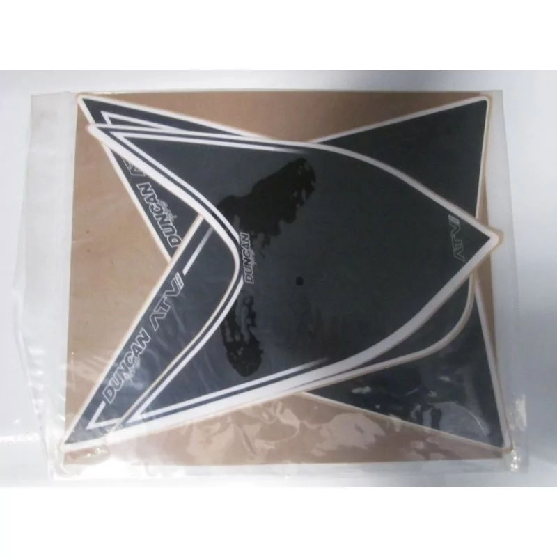 kit déco DUNCAN RACING ATV WORLD noir Yamaha yfz 450 carbu kit déco DUNCAN RACING ATV WORLD noir Yamaha yfz 450 carbu