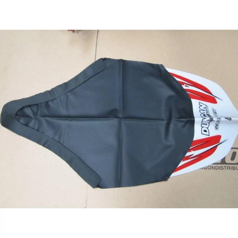 HOUSSE DE SELLE YFZ 450 ATV WORLD BLANC-ROUGE-GRIS HOUSSE DE SELLE YFZ 450 ATV WORLD BLANC-ROUGE-GRIS